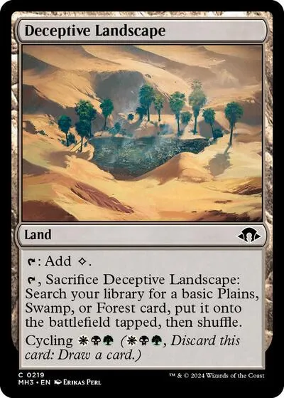 Deceptive Landscape - Foil