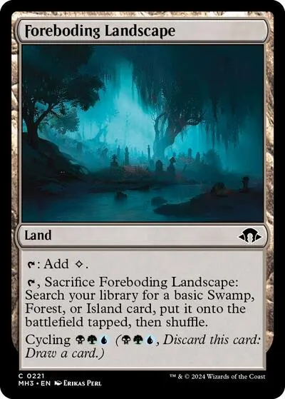 Foreboding Landscape - Foil