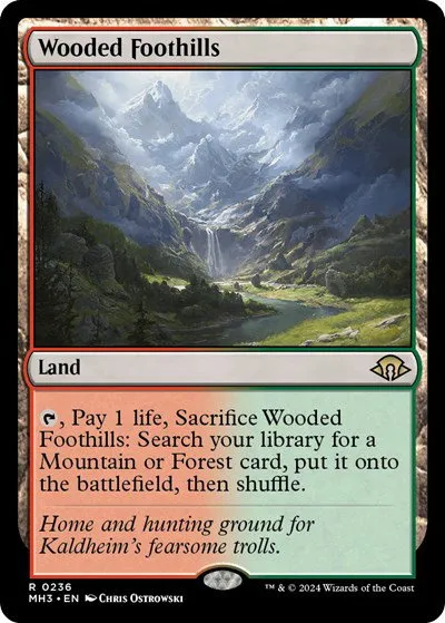 Wooded Foothills - Foil