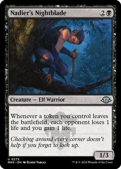 Nadier's Nightblade - Foil