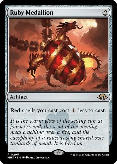 Ruby Medallion - Foil