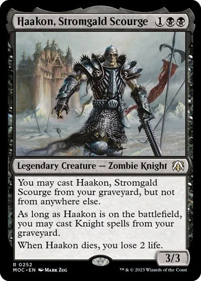 Haakon, Stromgald Scourge