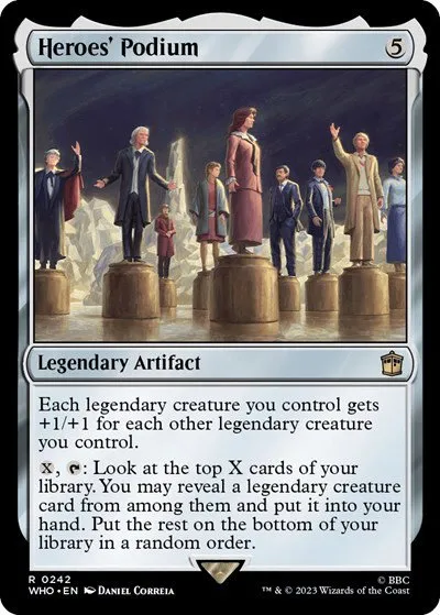 Heroes' Podium - Foil