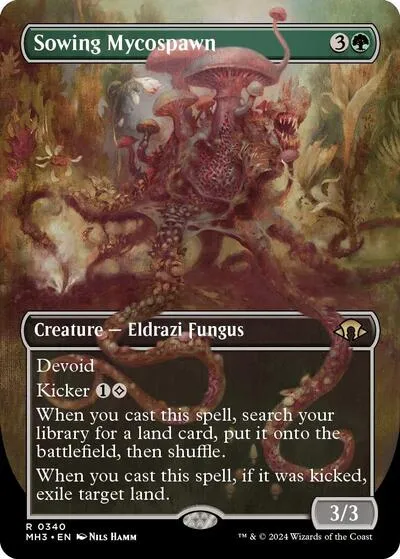 Sowing Mycospawn - Foil