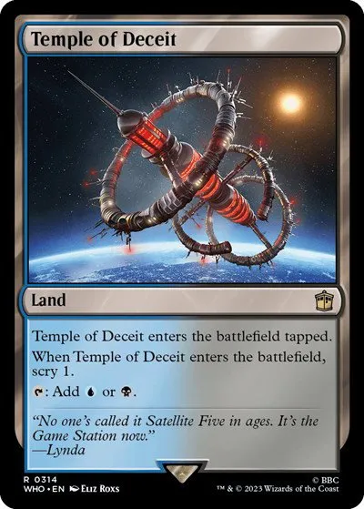 Temple of Deceit - Foil