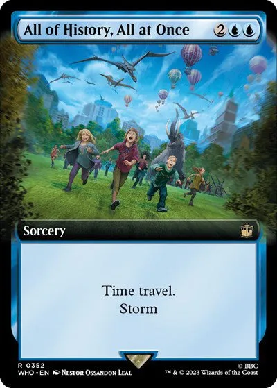 All of History, All at Once - Foil