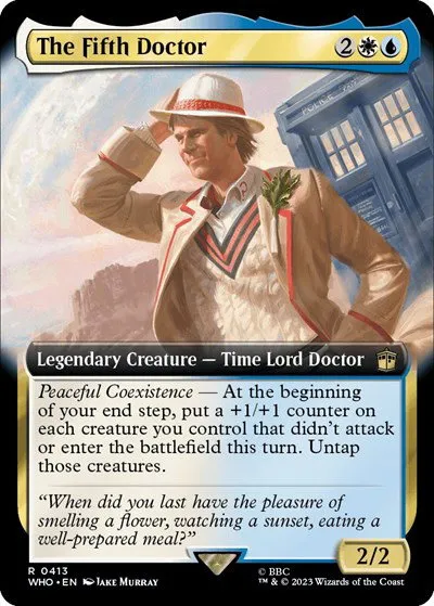 The Fifth Doctor - Foil