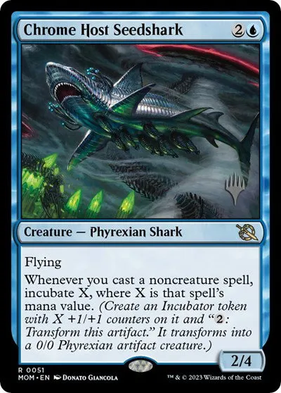 Chrome Host Seedshark - Foil