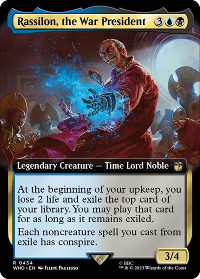 Rassilon, the War President - Foil