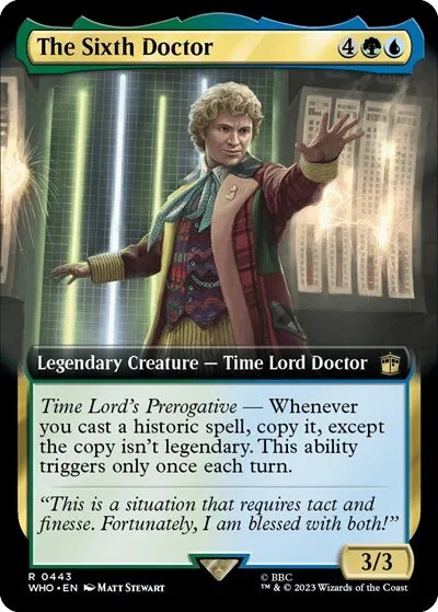The Sixth Doctor - Foil