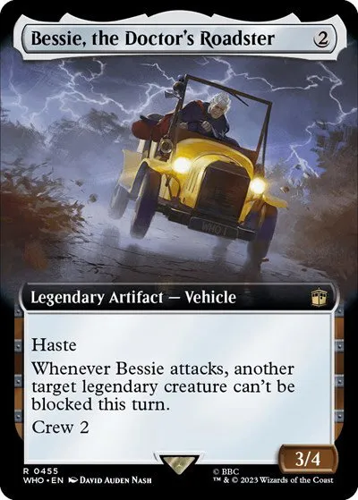 Bessie, the Doctor's Roadster - Foil