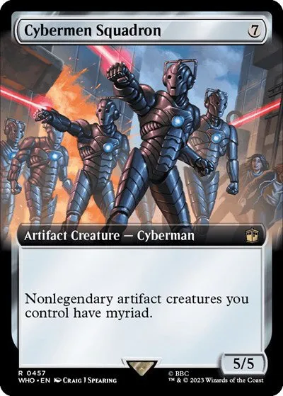 Cybermen Squadron - Foil