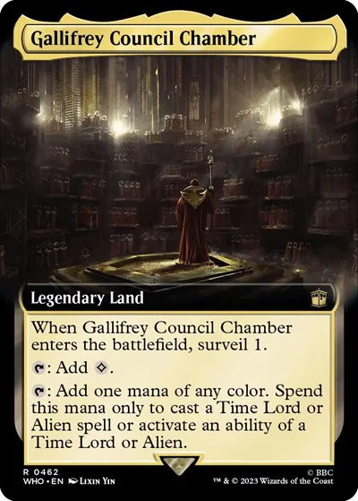 Gallifrey Council Chamber - Foil