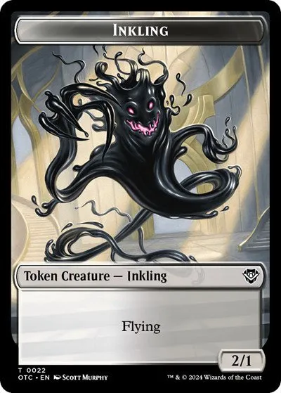 Inkling // Treasure Double-Sided Token