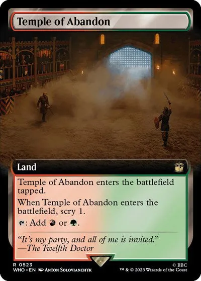 Temple of Abandon - Foil