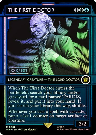 The First Doctor - Serial Numbered