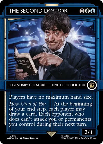 The Second Doctor - Showcase Foil