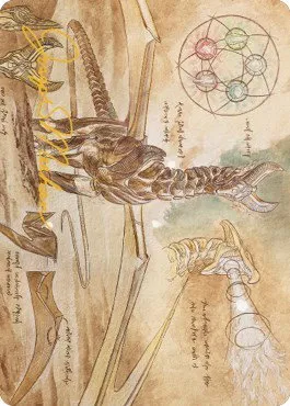 Ramos, Dragon Engine Art Card - Gold Stamped Signature