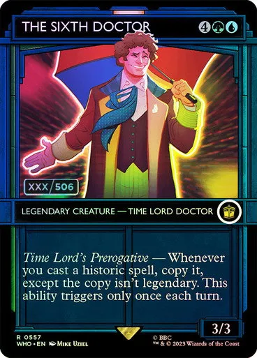 The Sixth Doctor - Serial Numbered