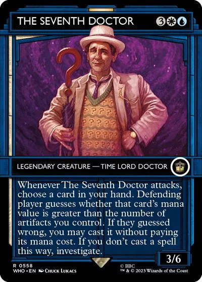 The Seventh Doctor - Showcase Foil