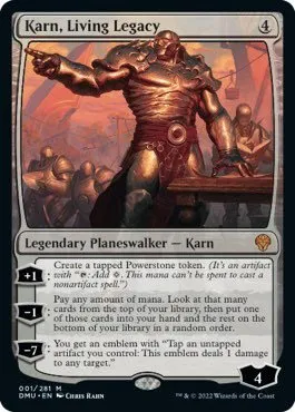 Karn, Living Legacy - Normal Karn Living Legacy