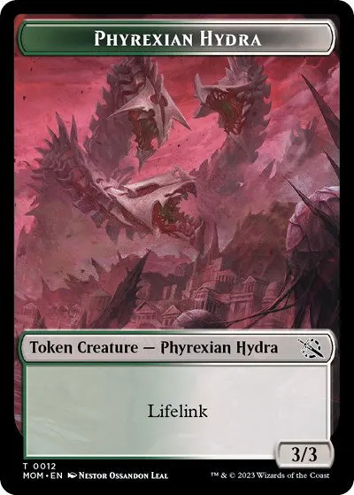 Phyrexian Hydra Token - Normal Phyrexian Hydra Token