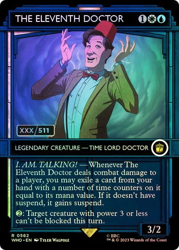 The Eleventh Doctor - Serial Numbered