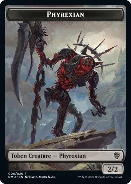 Phyrexian // Stangg Twin Double-Sided Token