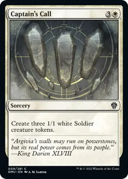 Captain's Call - Foil