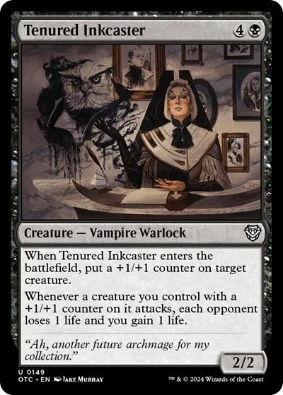 Tenured Inkcaster