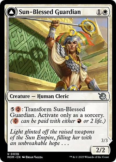 Sun-Blessed Guardian - Foil