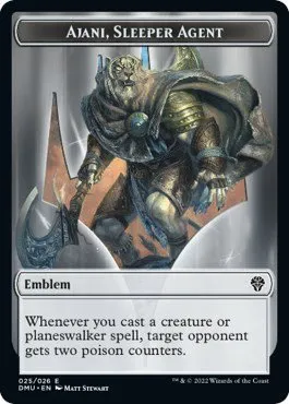Emblem - Ajani, Sleeper Agent - Normal Emblem Ajani Sleeper Ag