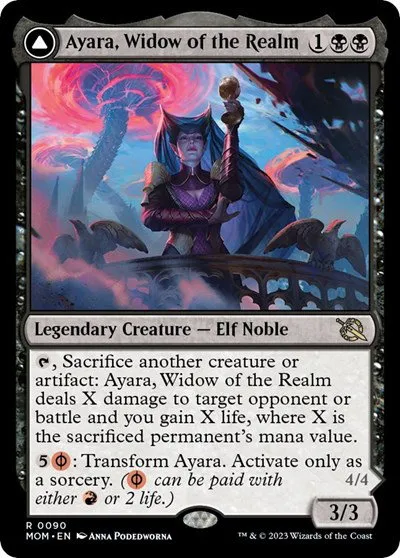 Ayara, Widow of the Realm - Foil