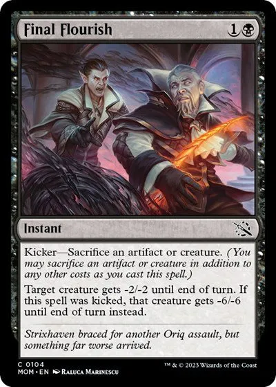 Final Flourish - Foil