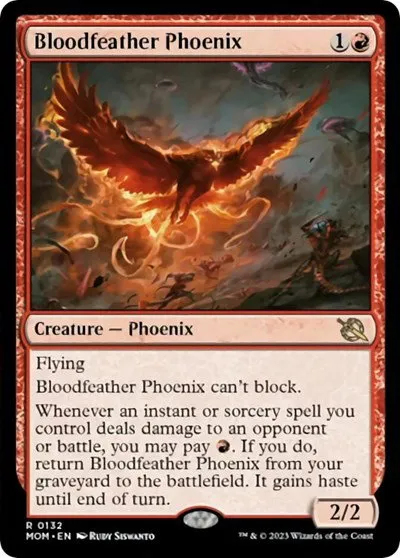 Bloodfeather Phoenix - Foil