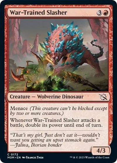 War-Trained Slasher - Foil