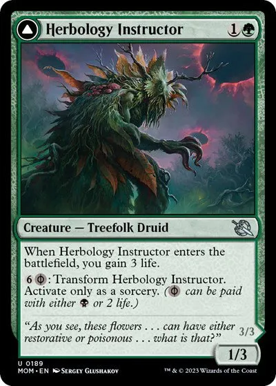 Herbology Instructor - Foil