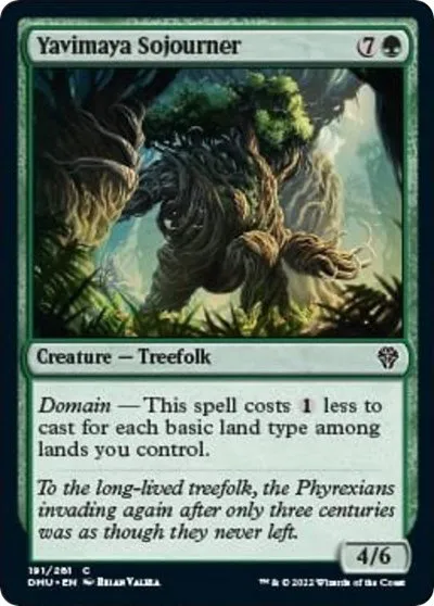 Yavimaya Sojourner - Foil
