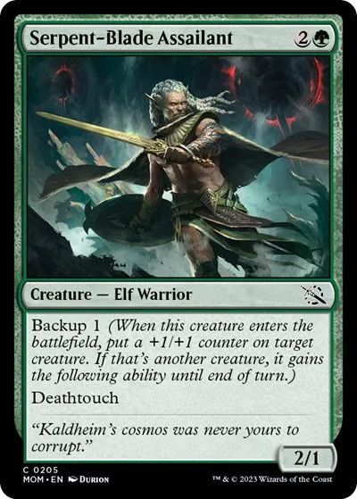 Serpent-Blade Assailant - Foil
