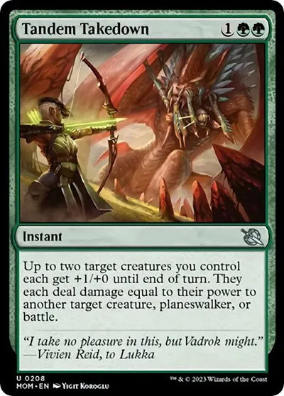 Tandem Takedown - Foil
