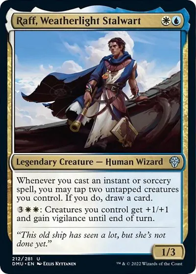 Raff, Weatherlight Stalwart - Foil