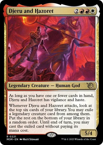 Djeru and Hazoret - Foil