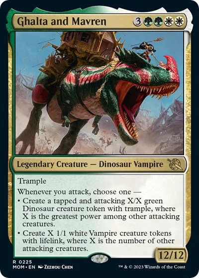 Ghalta and Mavren - Foil
