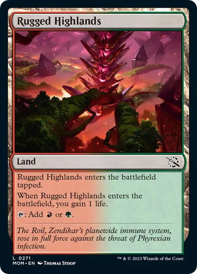Rugged Highlands - Foil