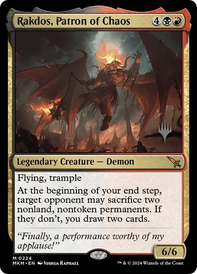 Rakdos, Patron of Chaos - Foil