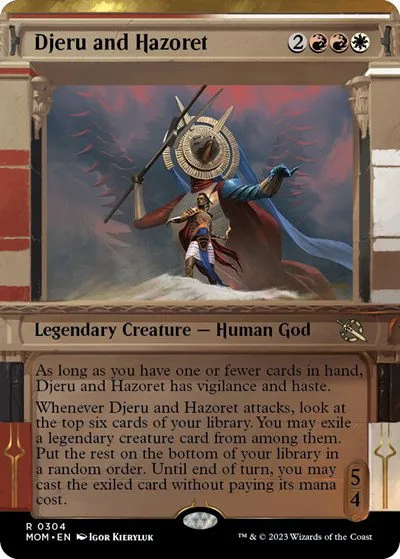 Djeru and Hazoret - Foil