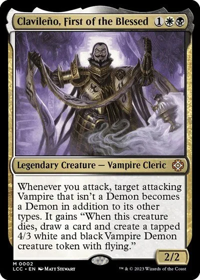 Clavileno, First of the Blessed - Foil