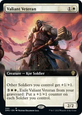 Valiant Veteran - Foil