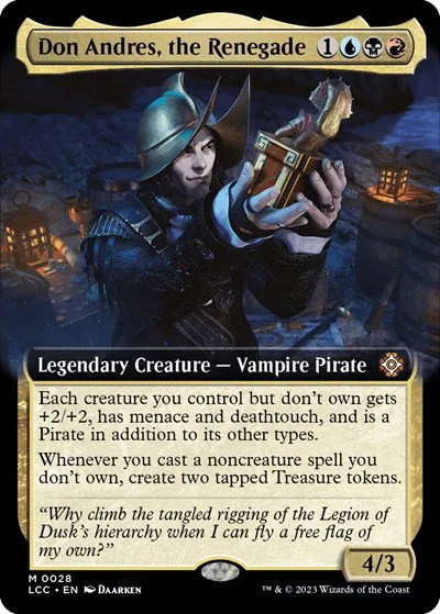 Don Andres, the Renegade - Foil