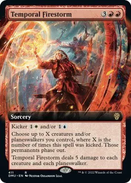 Temporal Firestorm - Foil